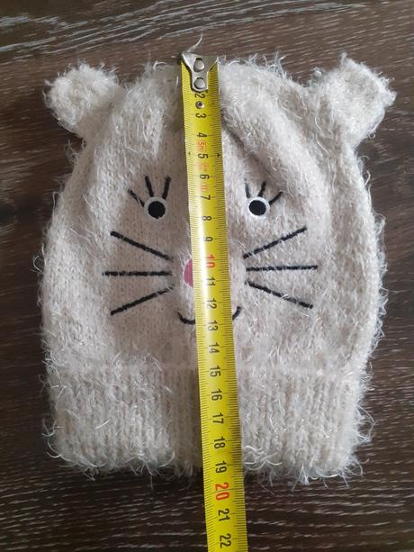 Mačičková čapička - 92/98, 92