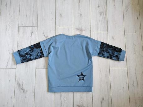 Mikina s čipkou denny rose, xs