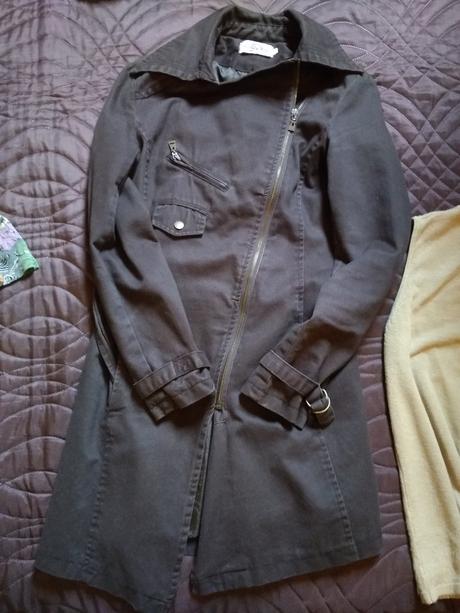 Pláštik šikmy zip, m