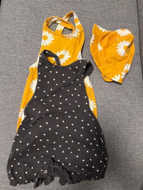 Opaľovačky a klobúčik 2ks, f&f,80