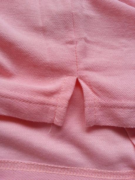 Lososove tricko s golierom, xl