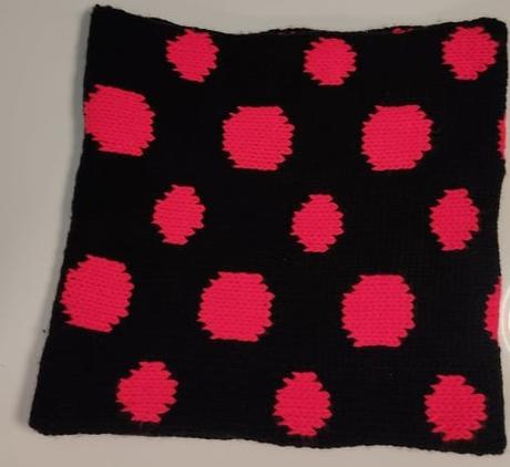 Tunelový hrubý šál, crashone