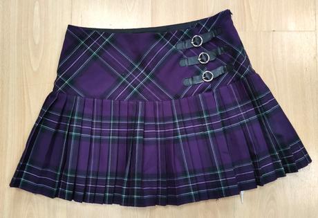 Skladana fialova sukna - debenhams, debenhams,38