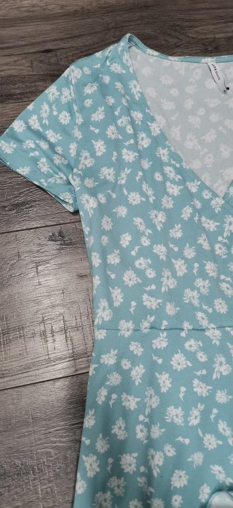 Bledomodre šaty, house,m