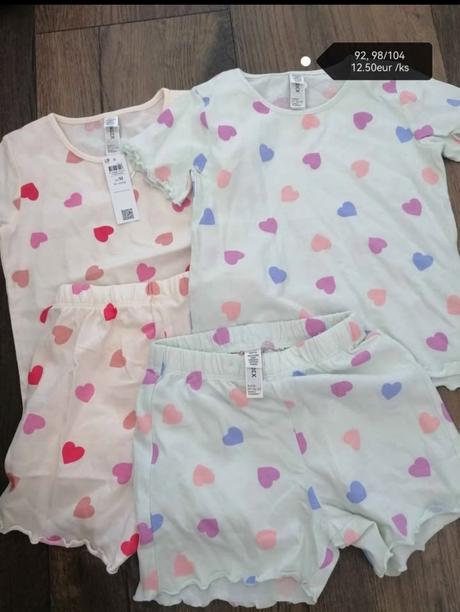 Lindex dvojdielne pyzamka 92, lindex,92 / 98 / 104