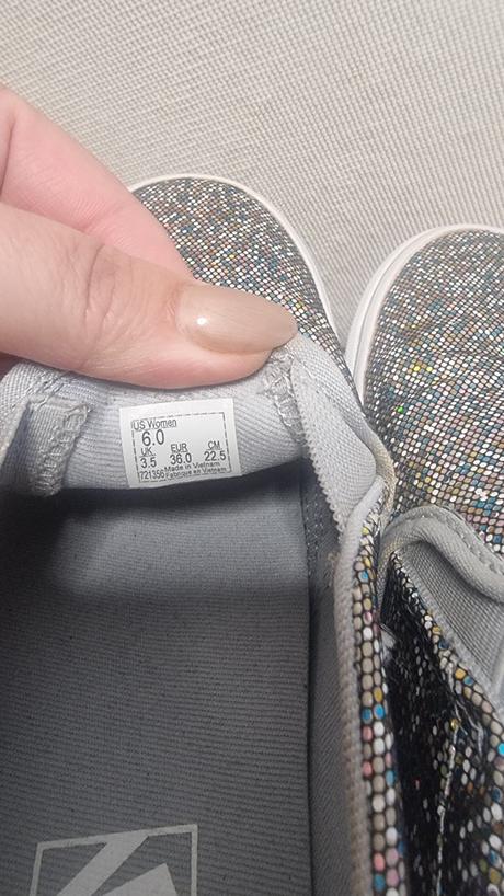 Trblietave tenisky, vans,36