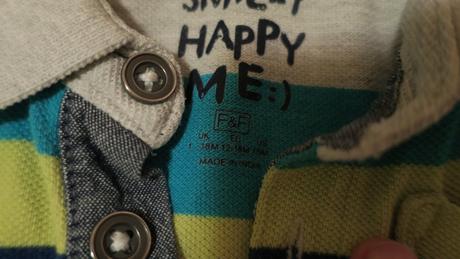 Chlapcenske tricko po 1 dietati, f&f,86