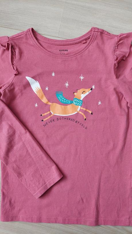 Tričko s líškou, sinsay,128