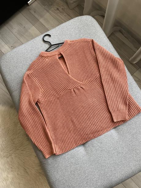 Pletený dámsky sveter, mango,s