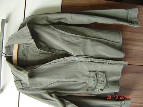 Olivová blúzka, broadway,m