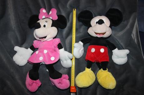Mickey a minnie 45 cm, 