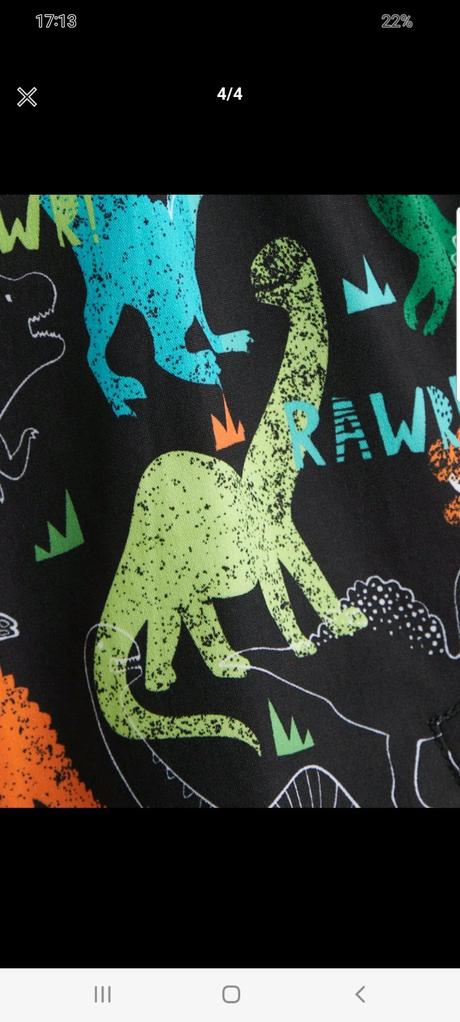 Prechodná vetrovka dino poštovné zdarma, 104 / 110 / 116 / 122