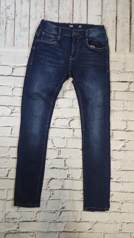 Strečové džínsy, c&a,152