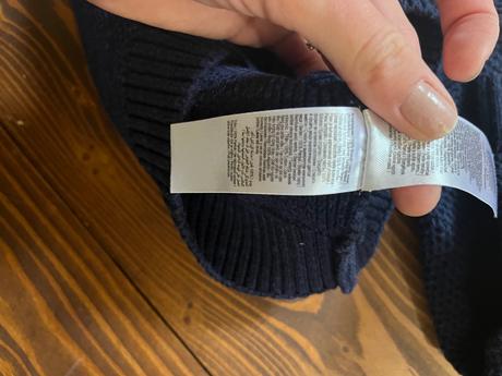 Vianočný svetrík s golierikom, f&f,98