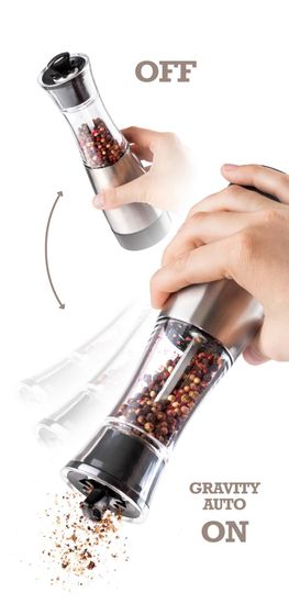 Gravitačný mlynček lamart korenička solnička, 