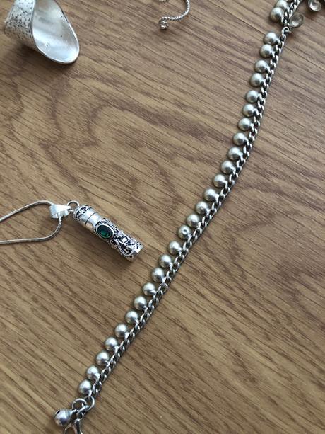 Striebro prave strieborne doplnky boho styl, 