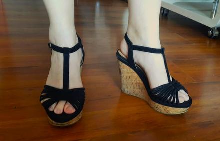 Predám sandálky  hm na platforme  veľ 37, h&m,37