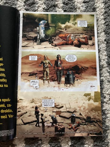 Star wars časopis a komiks, 