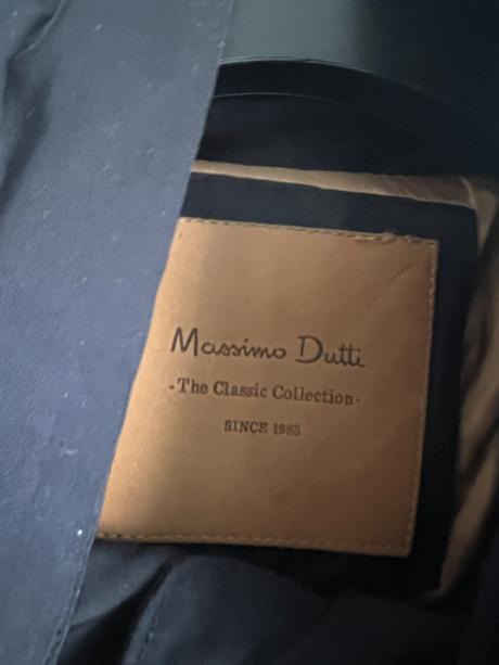 Massimo dutti trendy jesena bunda bundicka tmavomo, l