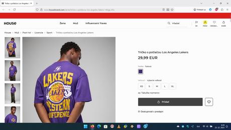 Tričko nba, dres nhl, tričko reebok, house,l / m