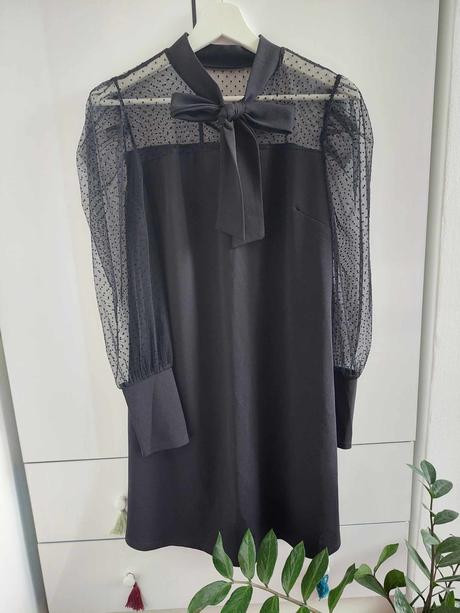 Elegantné šaty s mašľou, 