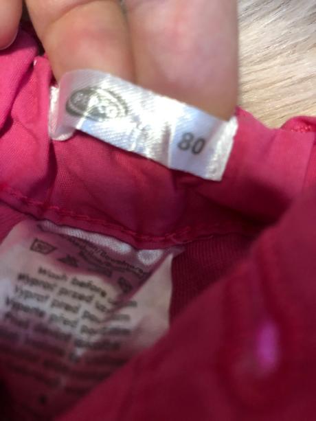 Ružové podšité nohavice, pepco,74