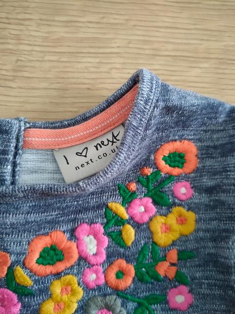 Krásna mikina / šaty next, veľ. 104, next,104