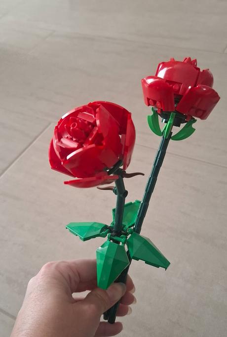 Lego ruže,