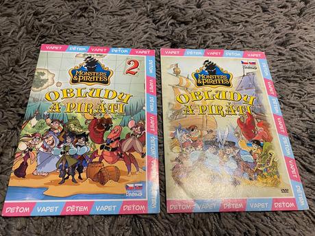 Krásne dvd obludy a piráti monsters pirates,
