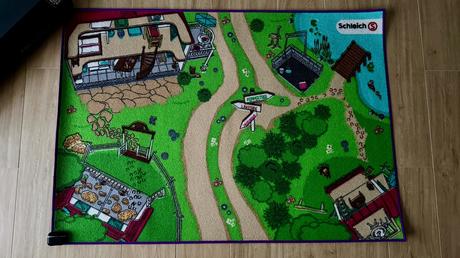 Schleich - koberec na hranie horse club,