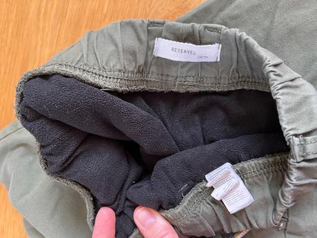 Zateplene chlapcenske nohavice fleecom, reserved,134