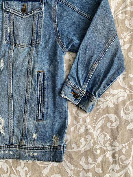 Oversized riflovka, zara,xs