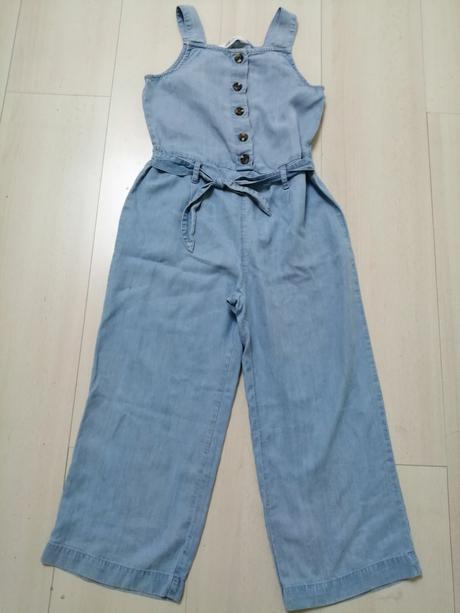 Overal pre dievčatka,  h&m vell. 140, h&m,140