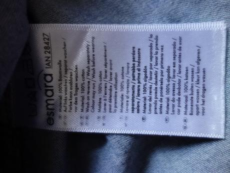 Dámska riflová košela esmara, esmara,40