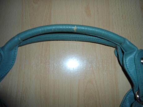 Bledozelena damska kabelka,