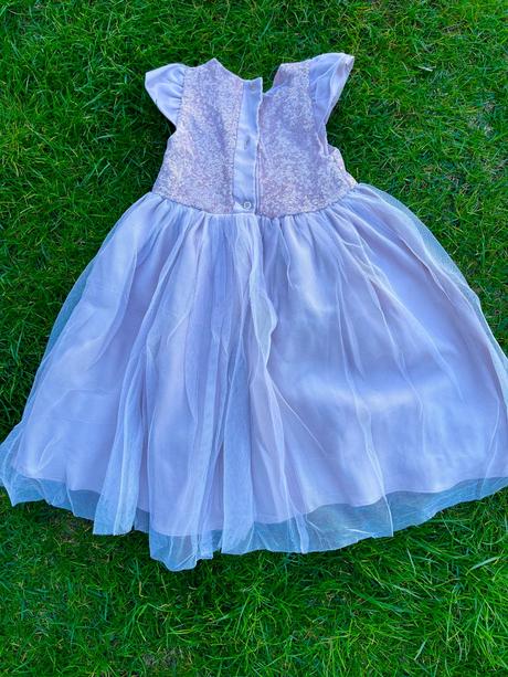 Slávnostné staroružové šaty 3-4r, marks & spencer,104