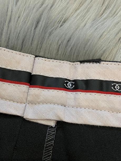 Pánske elegantné nohavice čierne, xl