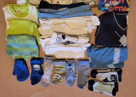 Balík oblečenia velk. 74-80, 68–80