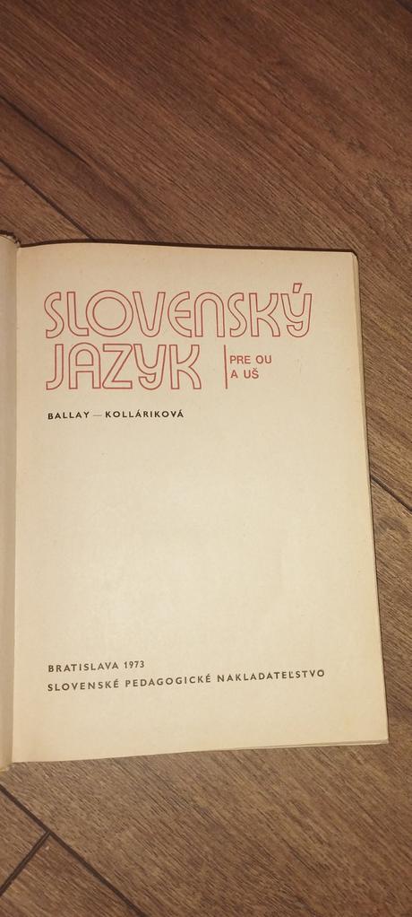 Slovenský jazyk, 