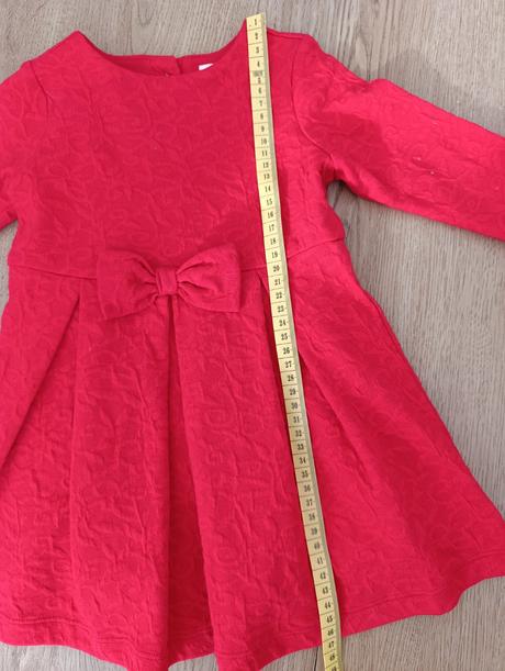 Šaty červené 80, c&a,80