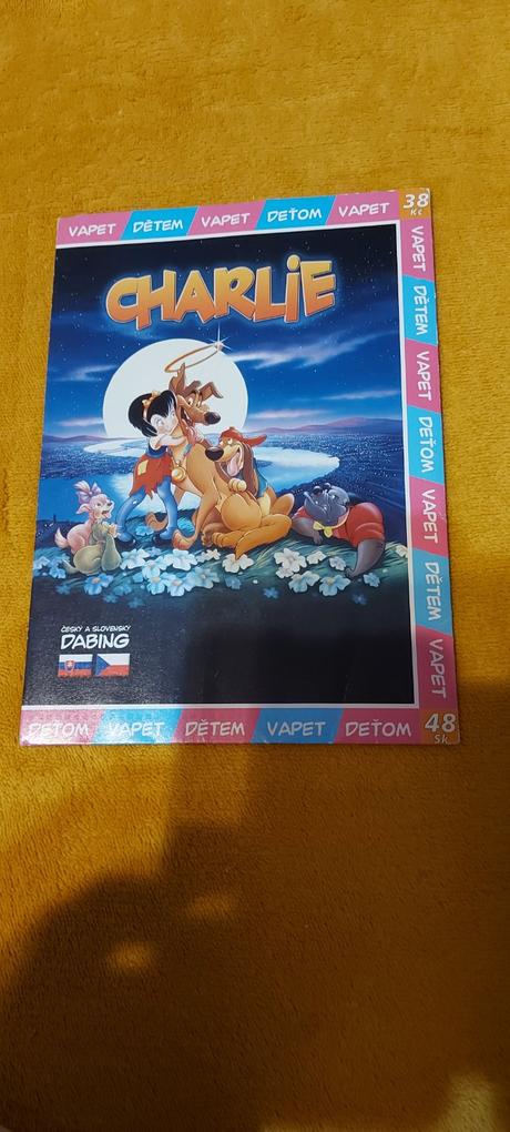 Cd rozprávky casper,lolek a bolek,vip 2,charlie,m,