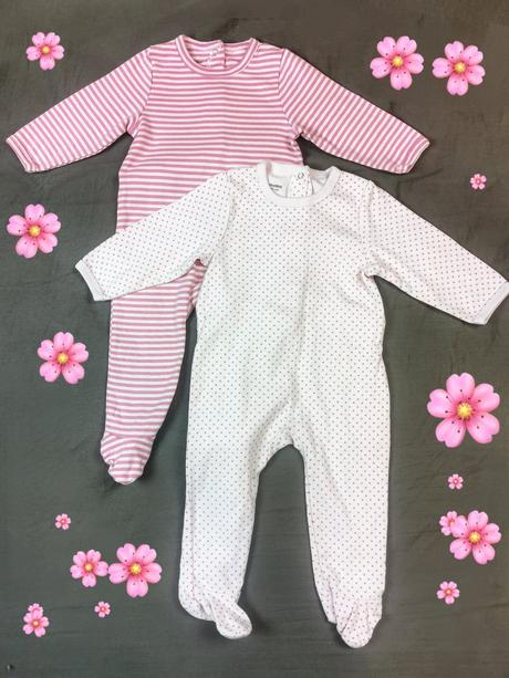 Vertbaudet - set overalov pre dievčatko, vertbaudet,68