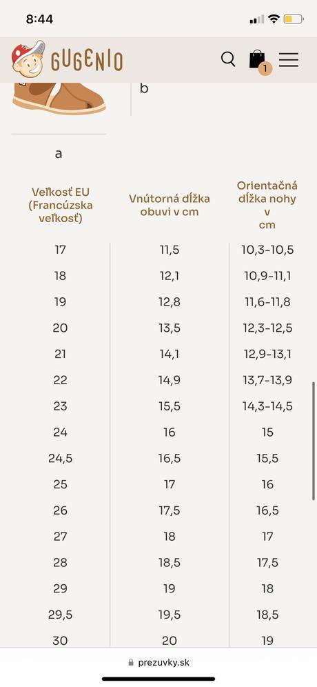 Papuče rak vel.20,5 +papuče vel.20-22, rak,20