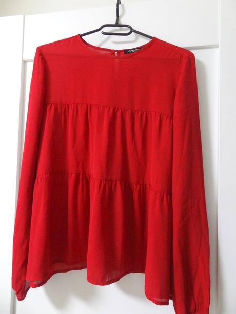 Červená blúzka, mohito,l