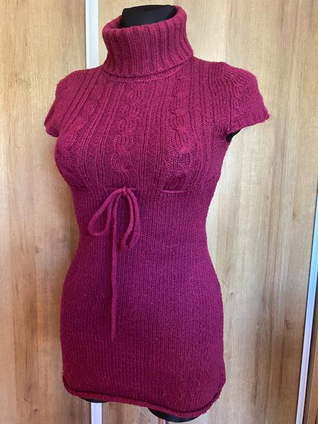 E-vie - dámsky predĺžený sveter / tunika, e-vie,36