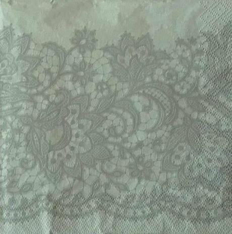 Servítka strieborné ornamenty 10ks, 