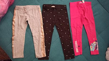Detské leginy 4-5r., h&m,110