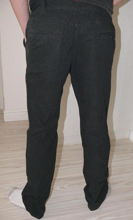 Rifle-aj ako slávnostné čierne nohavice č.34, kenvelo,m