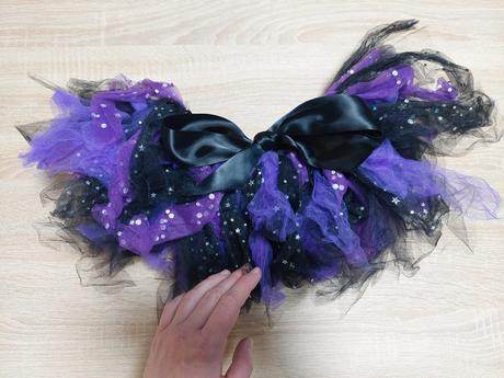 Bohatá tylová suknička so stuhou veľ.98-116, 104