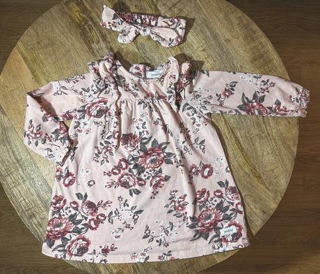 Šaty newbie 86 + čelenka, newbie,86